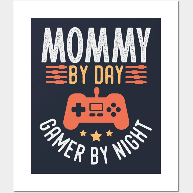 Gamer Mommy Wall Art by machmigo